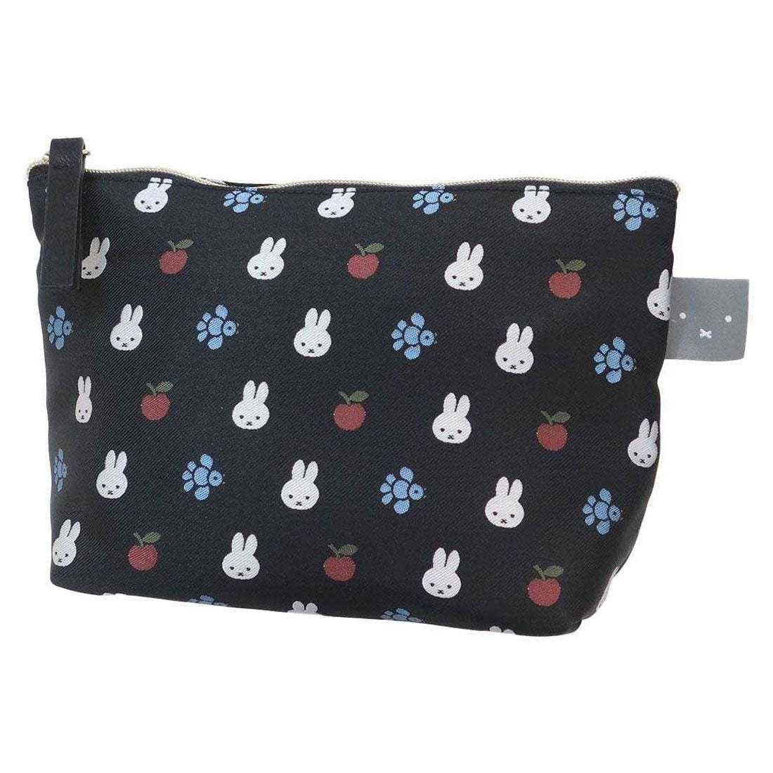 シネマコレクション cinemacollection ミッフィー コスメポーチ ジャガード ティッシュポーチ miffy ディックブルーナ ワタナベ 化粧ポーチ 小物入れ 絵本キャラクター グッズ ブラック