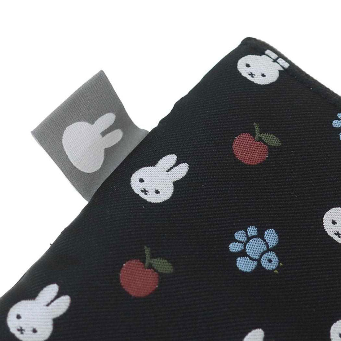 シネマコレクション cinemacollection ミッフィー コスメポーチ ジャガード ティッシュポーチ miffy ディックブルーナ ワタナベ 化粧ポーチ 小物入れ 絵本キャラクター グッズ ブラック