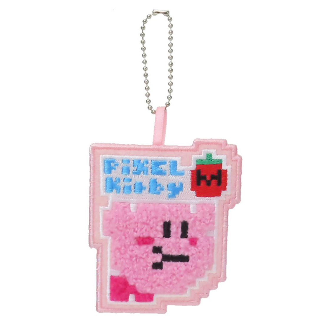 シネマコレクション cinemacollection 星のカービィx大図まこと キーチェーン 刺繍ワッペンチャーム ホバリング ジェイズプランニング キーホルダー かわいい キャラクター グッズ ピンク