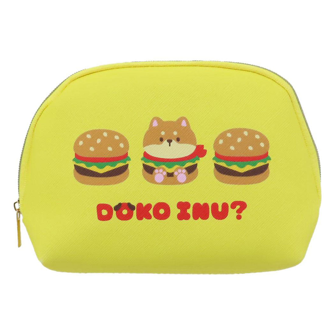 シネマコレクション cinemacollection ミニポーチ ティッシュポーチ ドコイヌハンバーガー オクタニ ポケットティッシュケース 小物入れ グッズ イエロー