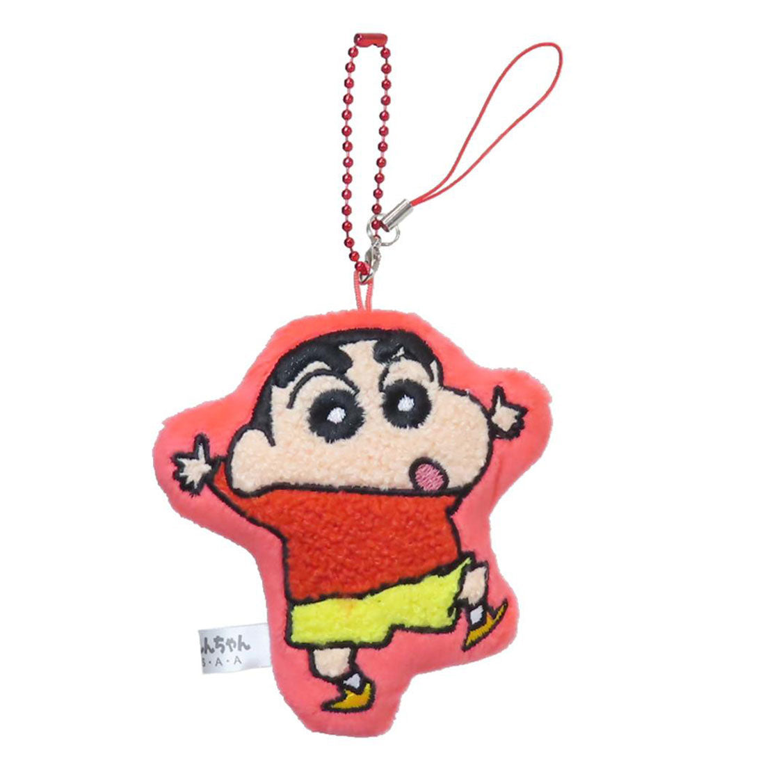 シネマコレクション cinemacollection クレヨンしんちゃん マスコット もこもこクリーナーマスコット しんちゃん ティーズファクトリー 液晶クリーナー アニメキャラクター グッズ レッド