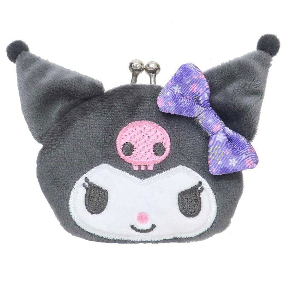 シネマコレクション cinemacollection クロミ 小銭入れ 和キャラがま サンリオ ユニック ミニがま口コインケース 和風 キャラクター グッズ ブラック