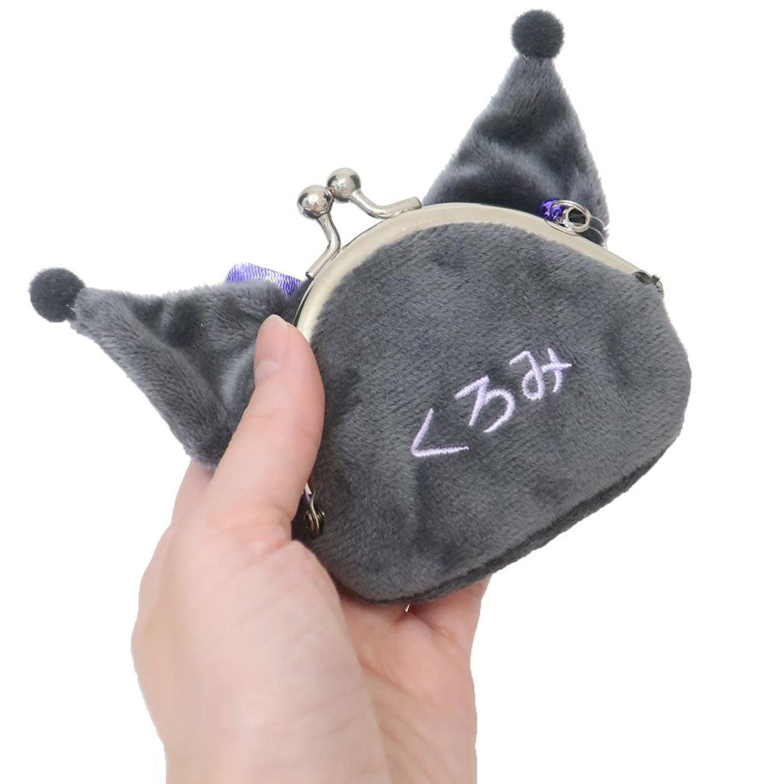 シネマコレクション cinemacollection クロミ 小銭入れ 和キャラがま サンリオ ユニック ミニがま口コインケース 和風 キャラクター グッズ ブラック
