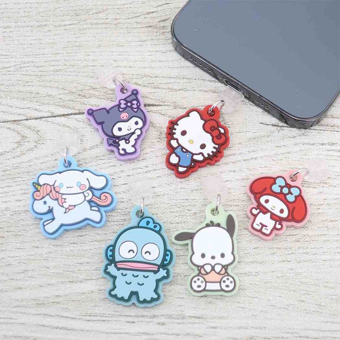 シネマコレクション cinemacollection マイメロディ スマホアクセ USB Type-C対応コネクタチャーム サンリオ グルマンディーズ 汚れ防止 キャラクター グッズ ピンク