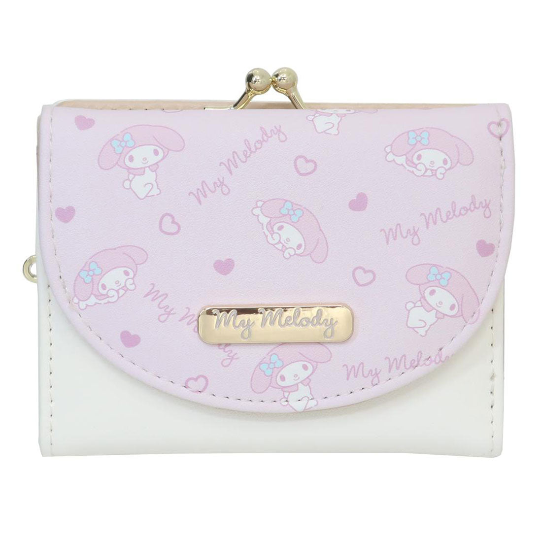 シネマコレクション cinemacollection マイメロディ ミニウォレット 口金財布 三つ折り サンリオ アルディ プレゼント レディース ミニ財布 キャラクター グッズ 他