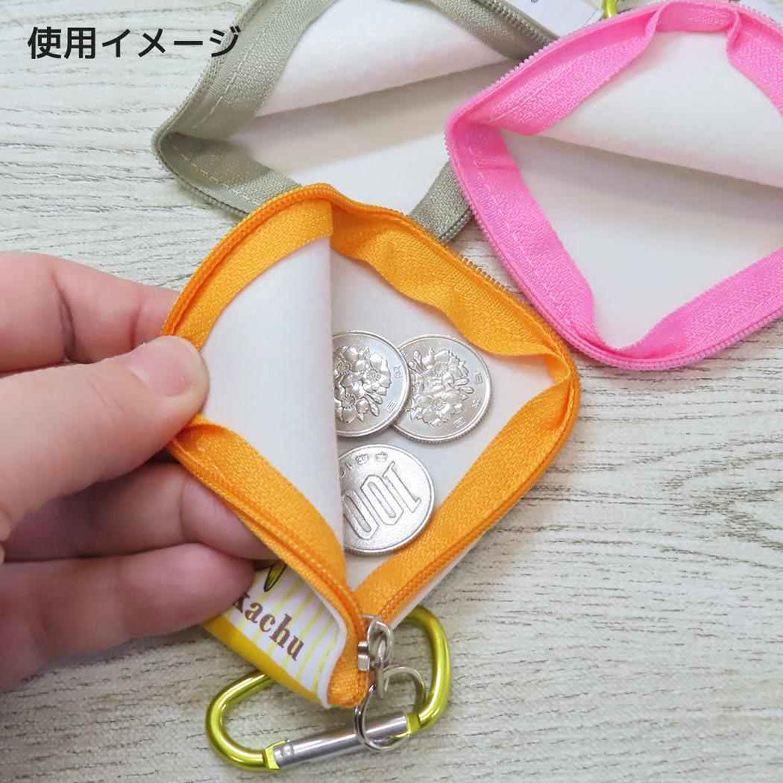 シネマコレクション cinemacollection ポケットモンスター ミニポーチ L字ミニミニポーチ デカヌチャン ポケモン マルヨシ 小物入れ キャラクター グッズ マルチカラー
