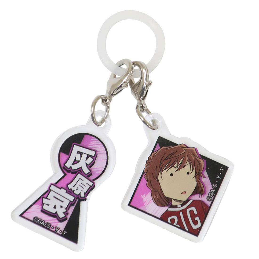シネマコレクション cinemacollection 名探偵コナン レイングッズ アクリルマーカーチャームセット 2個セット 灰原哀 少年サンデー アイアップ 目印 傘マーカー ボトルマーカー アニメキャラクター グッズ マルチカラー