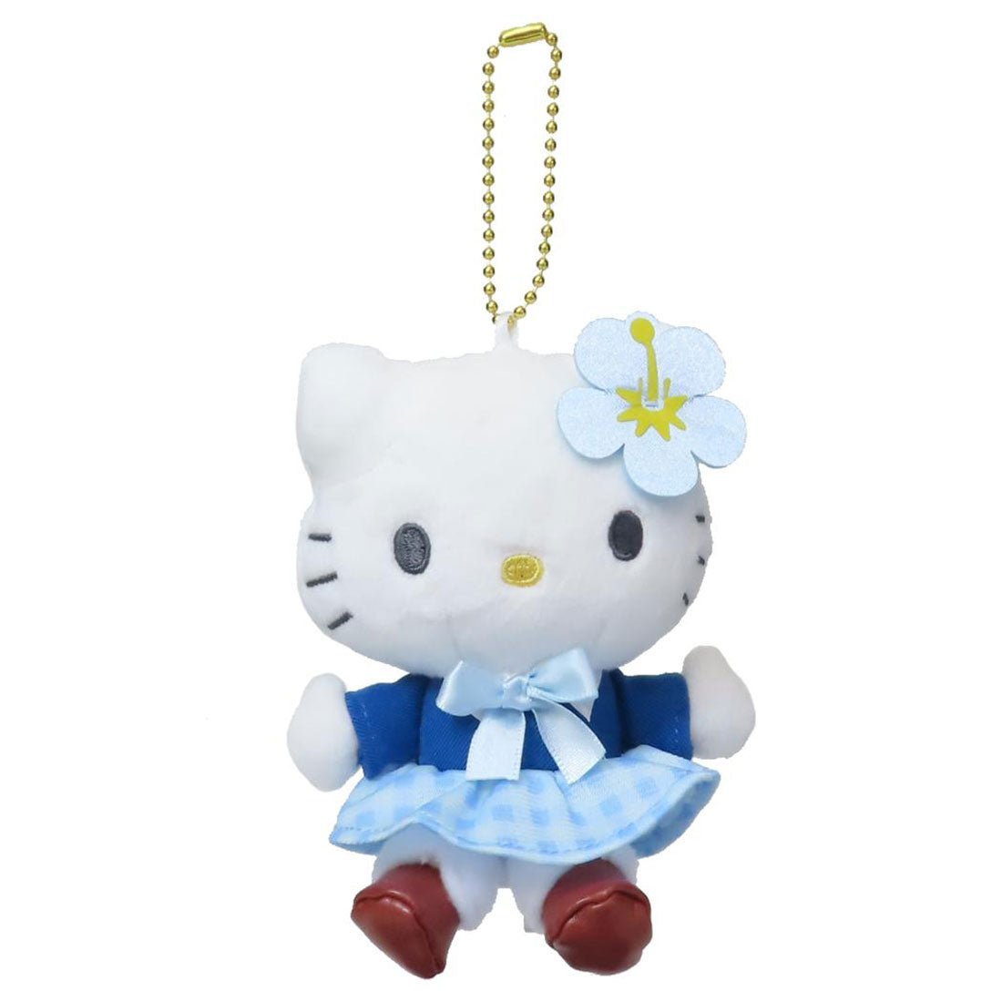 シネマコレクション cinemacollection ハローキティ マスコット ミニぬいぐるみボールチェーン 平成コギャル BL サンリオ ナカジマ プレゼント キャラクター グッズ ブルー