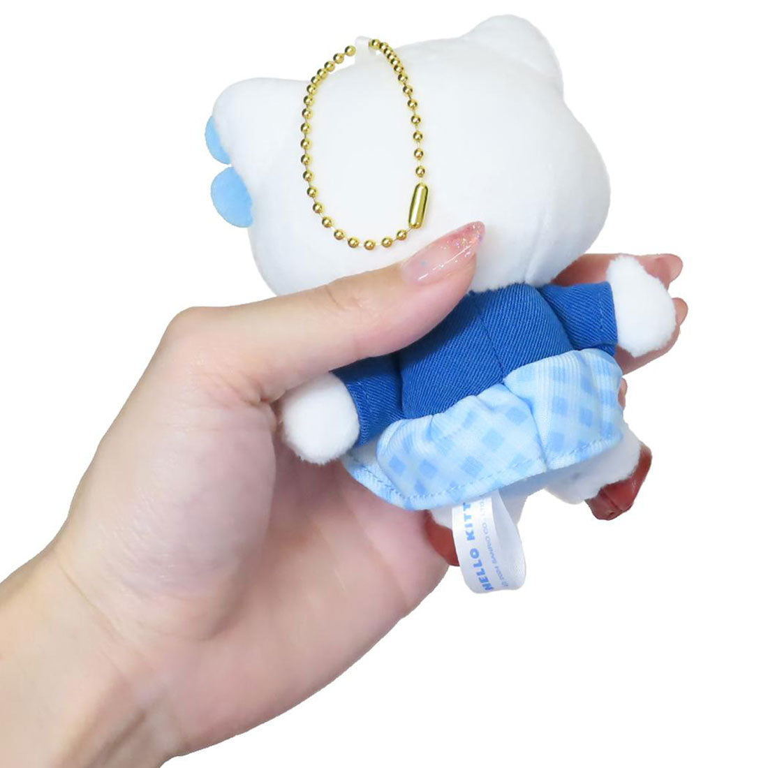 シネマコレクション cinemacollection ハローキティ マスコット ミニぬいぐるみボールチェーン 平成コギャル BL サンリオ ナカジマ プレゼント キャラクター グッズ ブルー