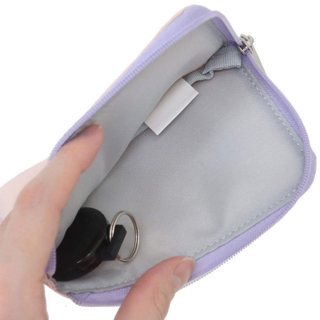 シネマコレクション cinemacollection パワーパフガールズ キーケース＆定期入れ キー＆パスポーチ リール付き ブロッサム マリモクラフト キー＆パスポーチ ICカードケース 鍵ケース キャラクター グッズ ピンク