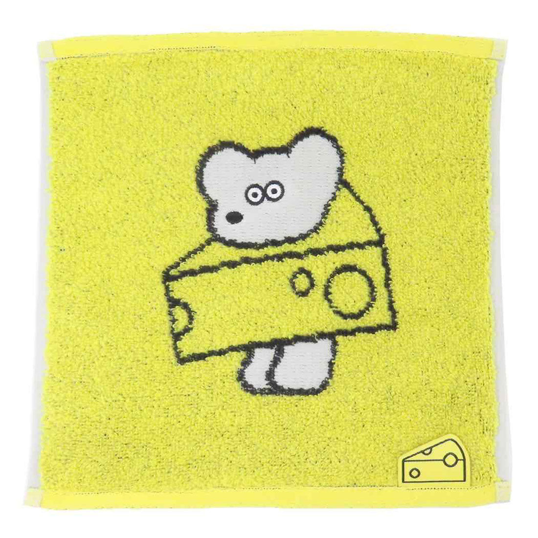 シネマコレクション cinemacollection ねずみのANDY ミニタオル ジャガードハンカチタオル すっぽりアンディ アンディ 丸眞 汗拭きタオル キャラクター グッズ イエロー