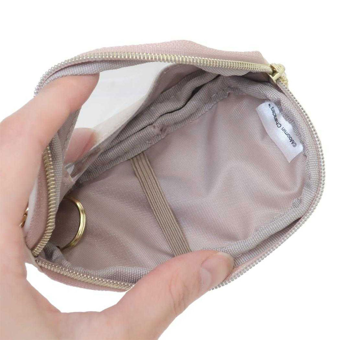 シネマコレクション cinemacollection ムーミン キーケース スマートキーケース LMF25 北欧 カミオジャパン 鍵入れ 鍵ケース カー用品 キャラクター グッズ ベージュ