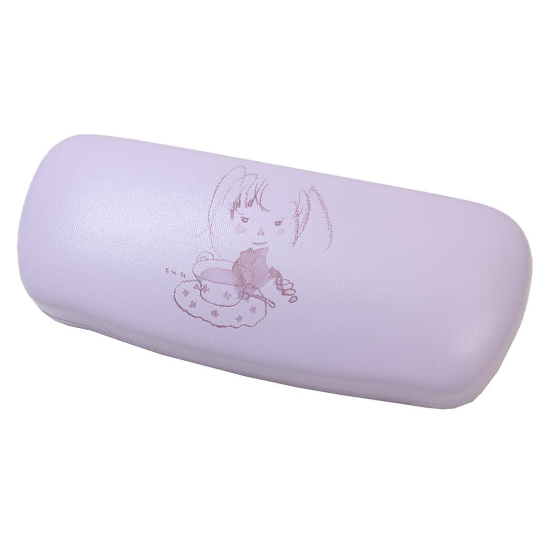 シネマコレクション cinemacollection いわさきちひろ 眼鏡ケース メガネケース purple Green Flash ハードタイプ 絵本作家 グッズ パープル