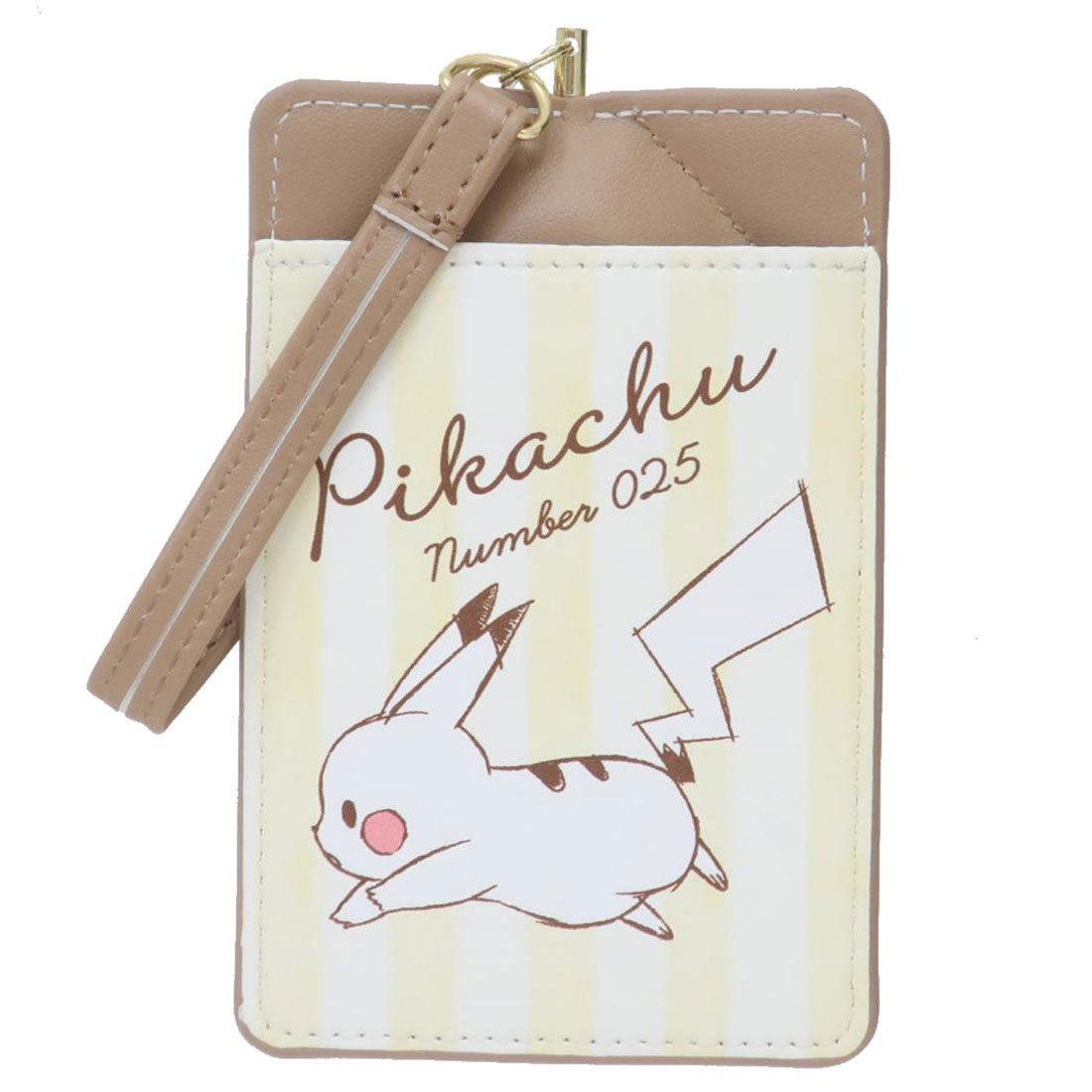 シネマコレクション cinemacollection ポケットモンスター 定期入れ 2WAYリールパスケース げんきいっぱい ポケモン カミオジャパン ICカードケース キャラクター グッズ ブラウン