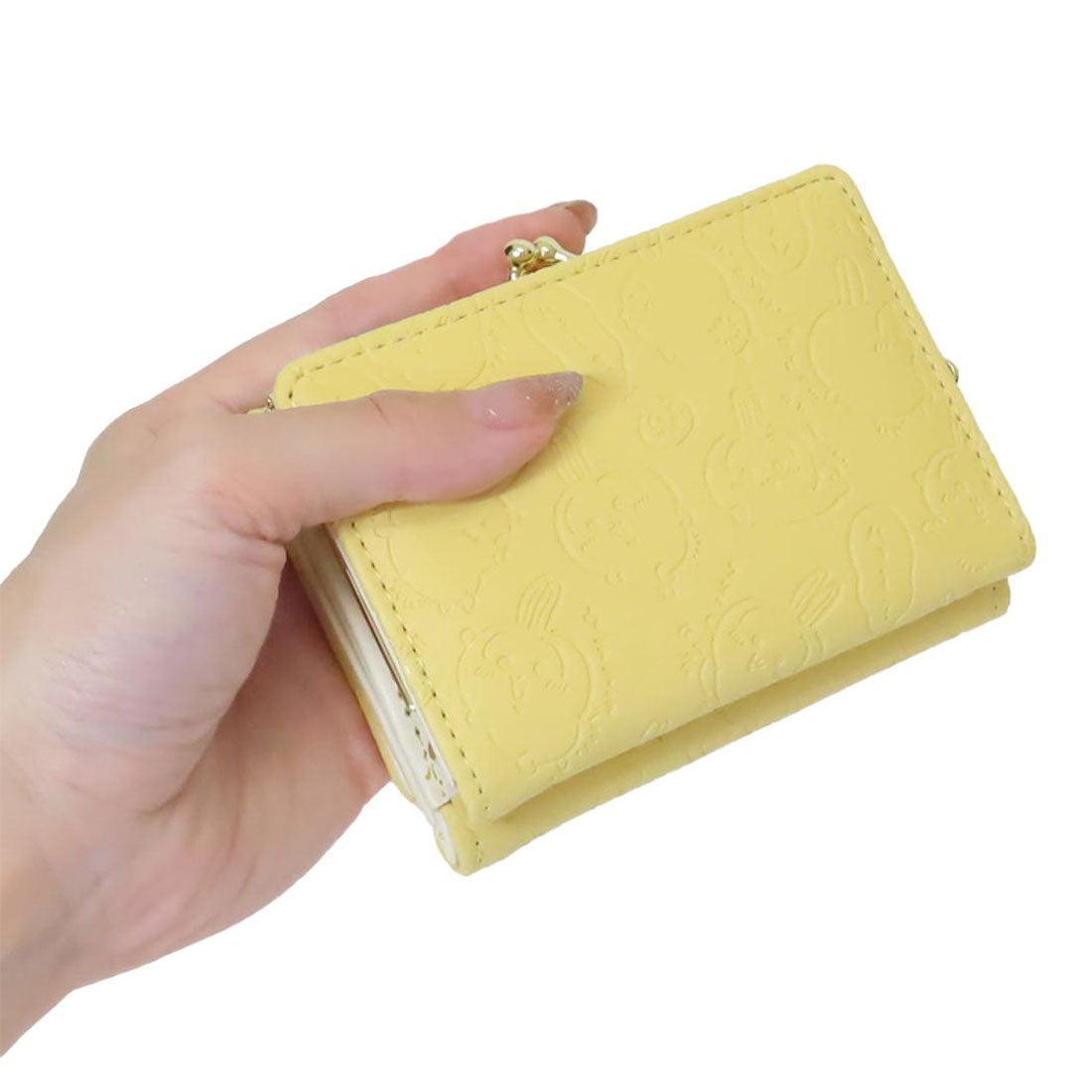 シネマコレクション cinemacollection ちいかわ レディース財布 口金財布 うさぎ イエロー アルディ プレゼント キャラクター グッズ イエロー