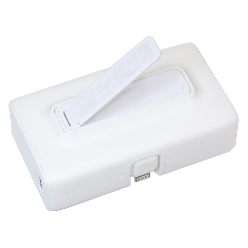 シネマコレクション cinemacollection ちいかわ モバイルバッテリー Lightning/Type-Cコネクタ付き リチウムイオン充電器 4000mAh ハチワレ グルマンディーズ PSE適合品 キャラクター グッズ【返品不可商品】 ホワイト