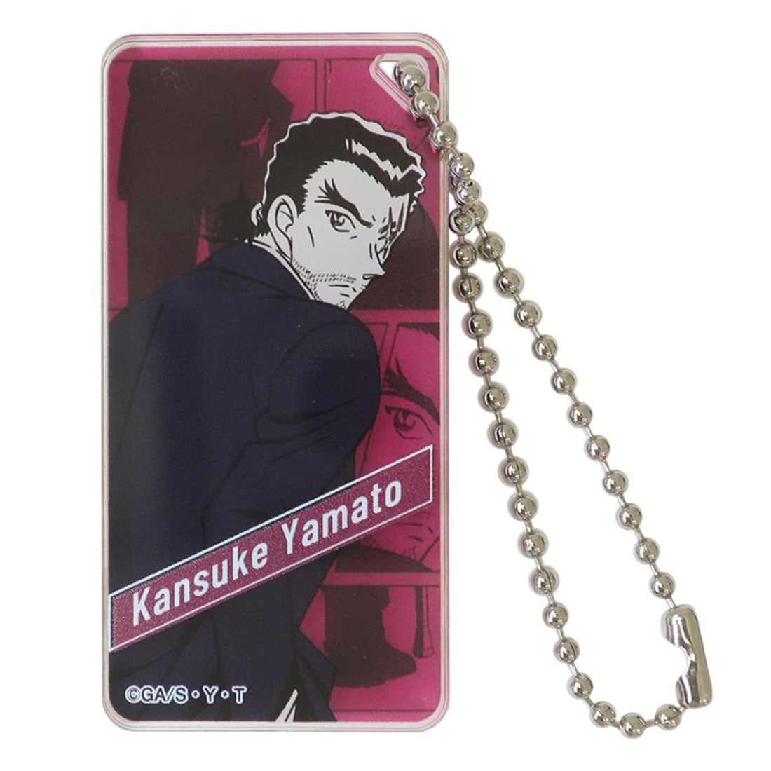 シネマコレクション cinemacollection 名探偵コナン キーホルダー ドミテリアキーチェーン vol.12 大和敢助 少年サンデー アイアップ アクリルキーホルダー アニメキャラクター グッズ ピンク
