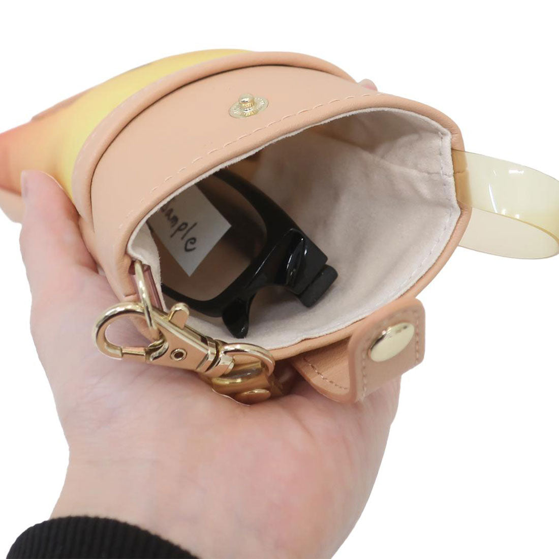 シネマコレクション cinemacollection ポケットモンスター 眼鏡ケース ストラップ付きメガネケース グラデーション OR ポケモン マリモクラフト プレゼント キャラクター グッズ オレンジ
