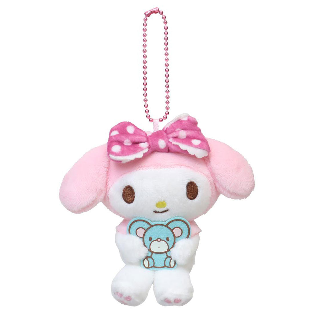 シネマコレクション cinemacollection マイメロディ マスコット ミニぬいぐるみボールチェーン ドットリボン サンリオ ナカジマ プレゼント キャラクター グッズ ピンク