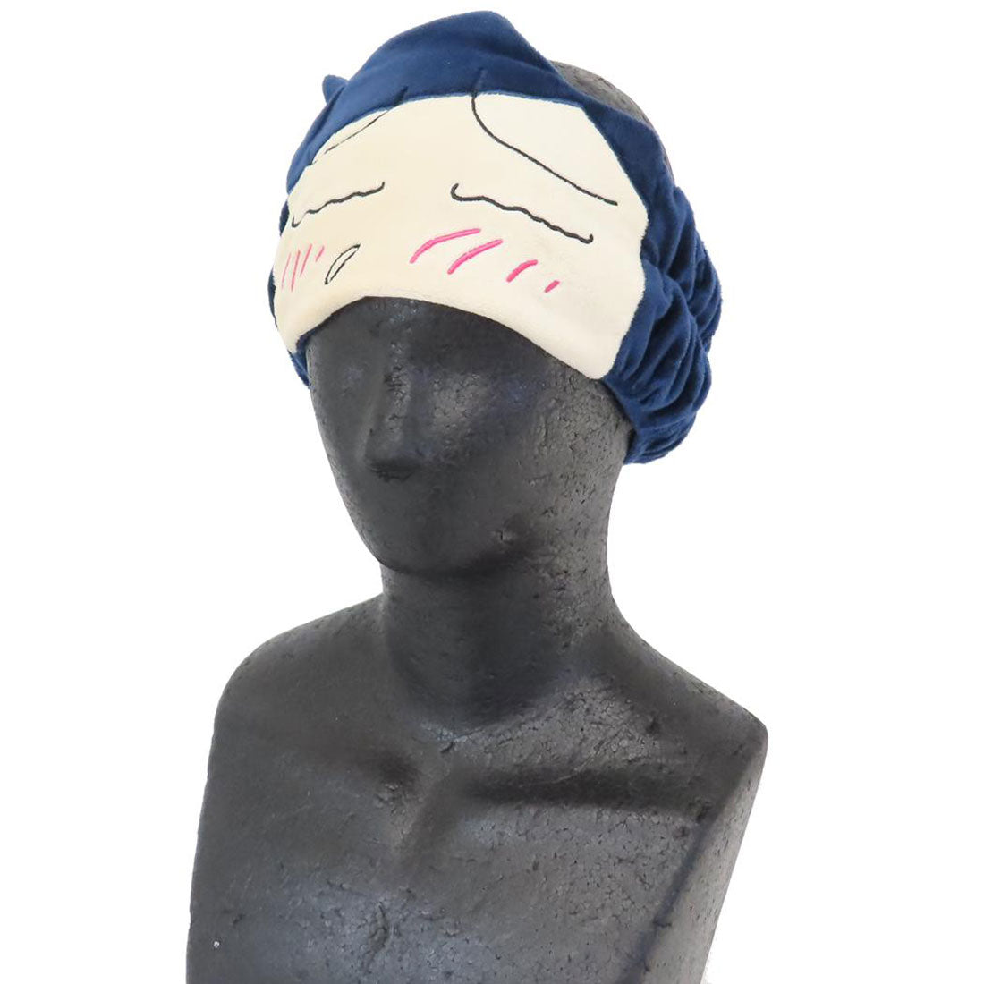 シネマコレクション cinemacollection クレヨンしんちゃん ヘアアクセ ヘアバンド 風間くん ティーズファクトリー プレゼント 洗顔 メイク アニメキャラクター グッズ ネイビー