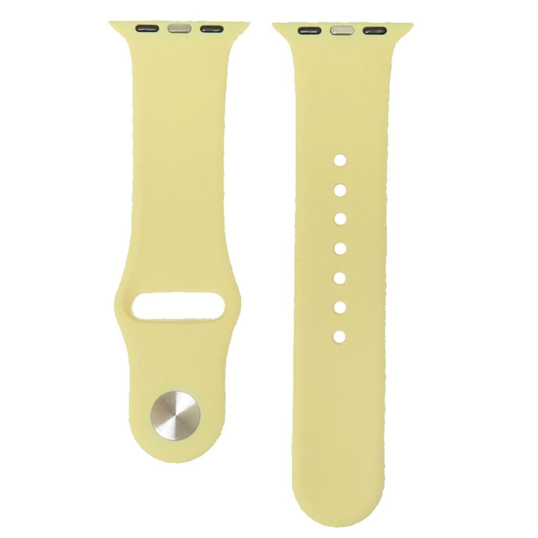 シネマコレクション cinemacollection モフサンド アップルウォッチ替えバンド Apple Watch 42 41 40 38mm対応シリコンバンド くまにゃん mofusand グルマンディーズ ファッション キャラクター グッズ イエロー