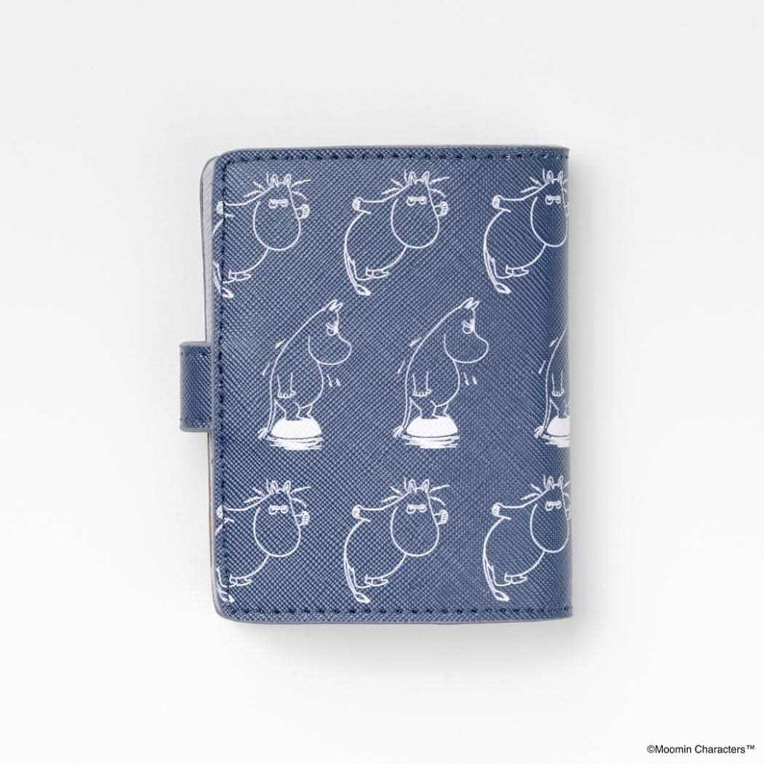 シネマコレクション cinemacollection ムーミン カードポーチ カードケース MOOMIN REPEAT 北欧 エフエービージャパン カード収納 キャラクター グッズ ネイビー