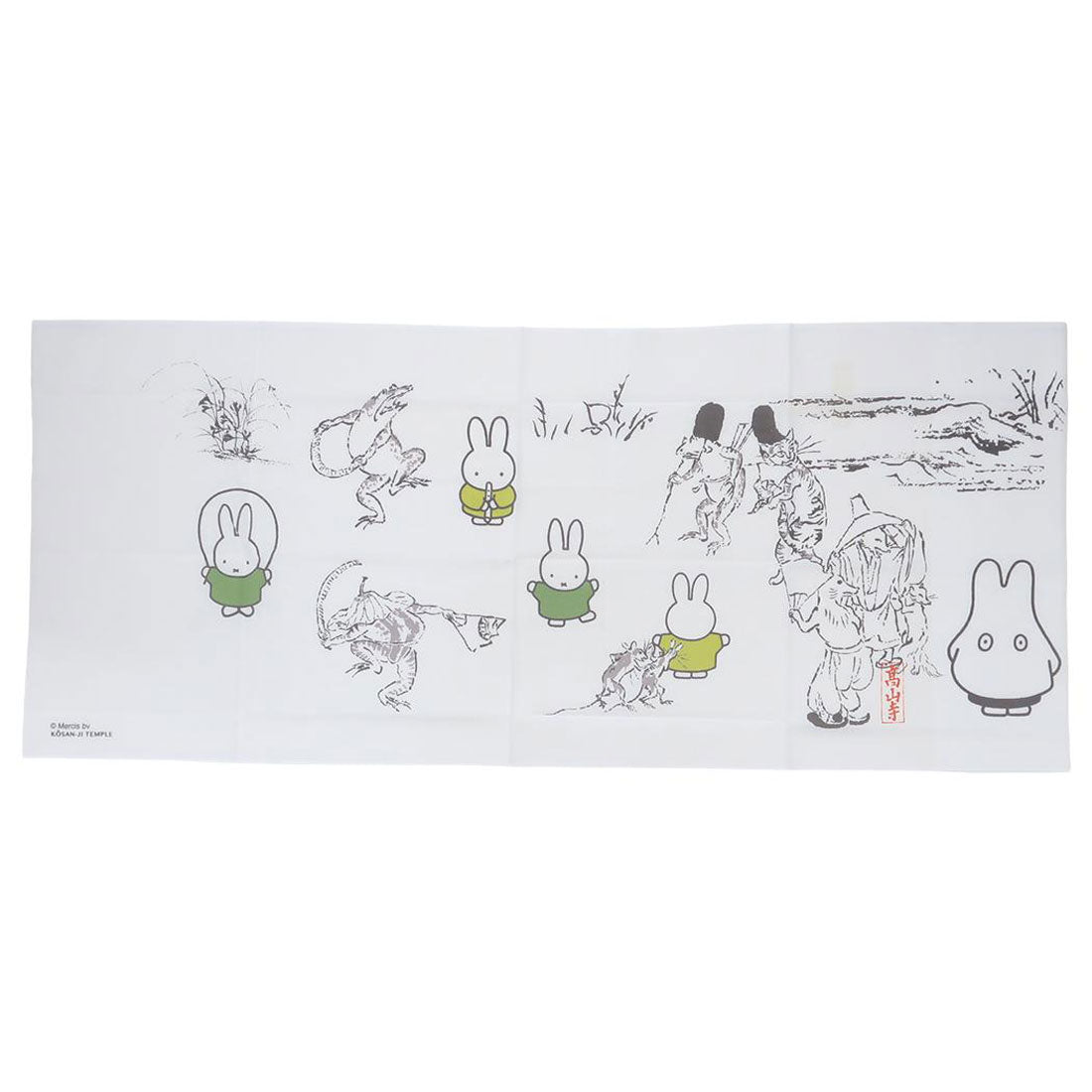 シネマコレクション cinemacollection ミッフィー 手ぬぐい てぬぐい miffyx鳥獣戯画 お祭り ディックブルーナ マリモクラフト 日本たおる 絵本キャラクター グッズ 他