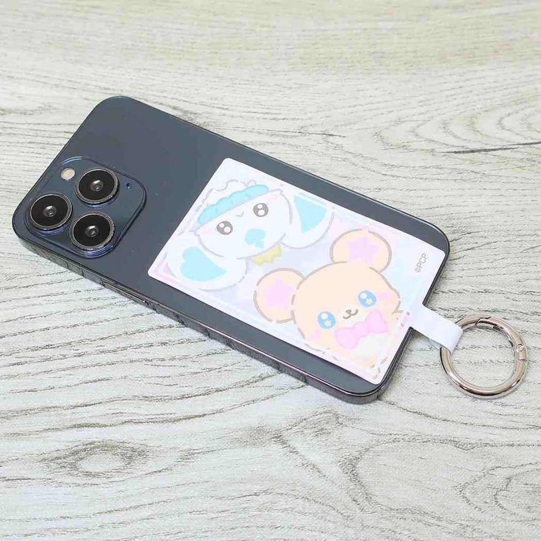 シネマコレクション cinemacollection ぷちきゅあ スマホアクセ マルチリングプラス Lサイズ ぷちきゅあもふるん＆ぷちきゅあぽるん プリキュア バンダイ スマホリング アニメキャラクター グッズ マルチカラー