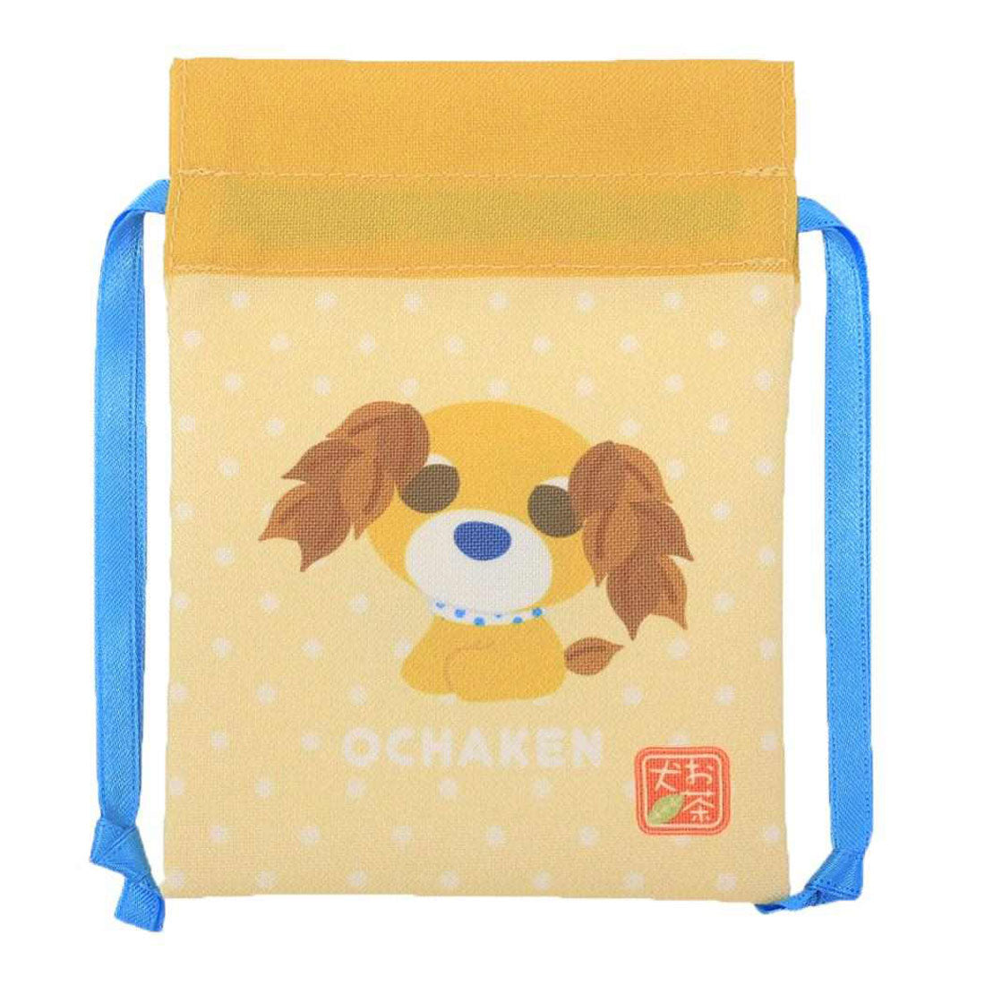 シネマコレクション cinemacollection お茶犬 ミニ巾着袋 豆巾着 ベーシックシリーズ ムハ マリモクラフト まめきんちゃく 小物入れ キャラクター グッズ イエロー