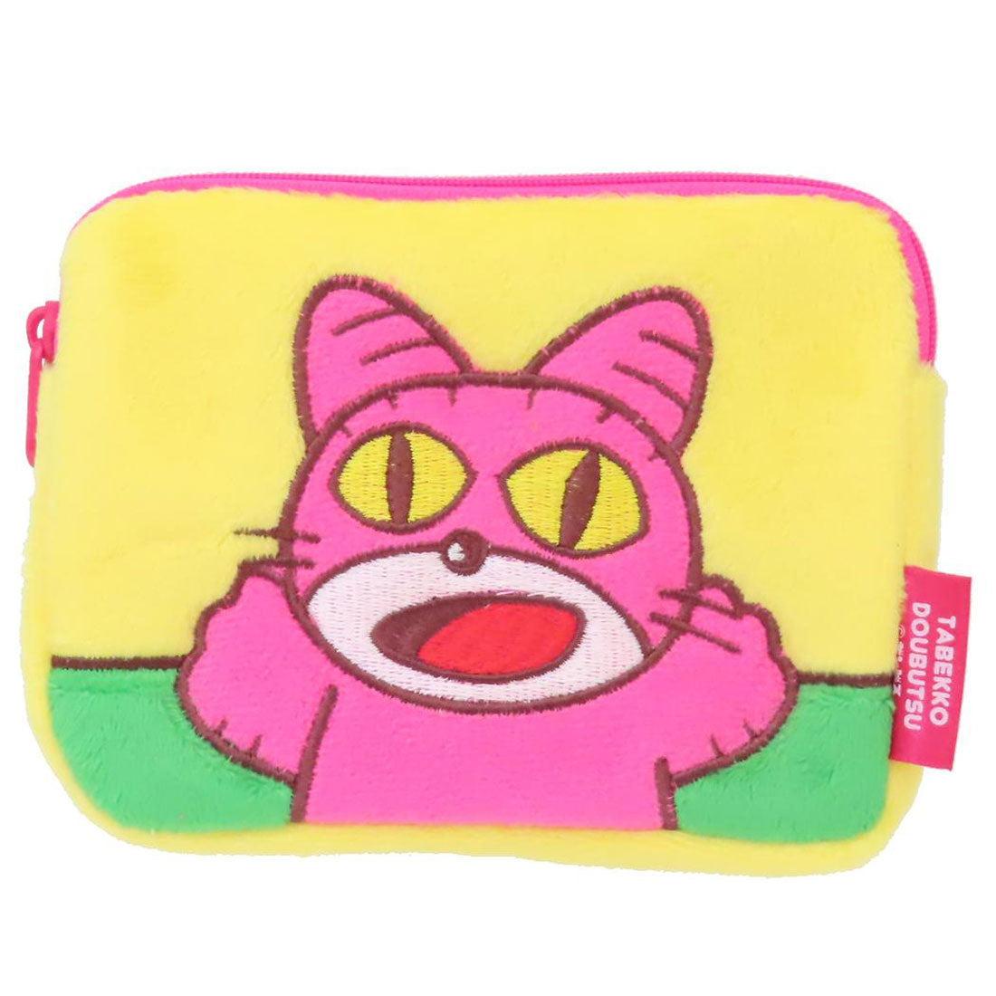 シネマコレクション cinemacollection たべっ子どうぶつ ミニポーチ ミニティッシュポーチ2 ねこ ギンビス エスケイジャパン 小物入れ ティッシュケース付きポーチ キャラクター グッズ マルチカラー