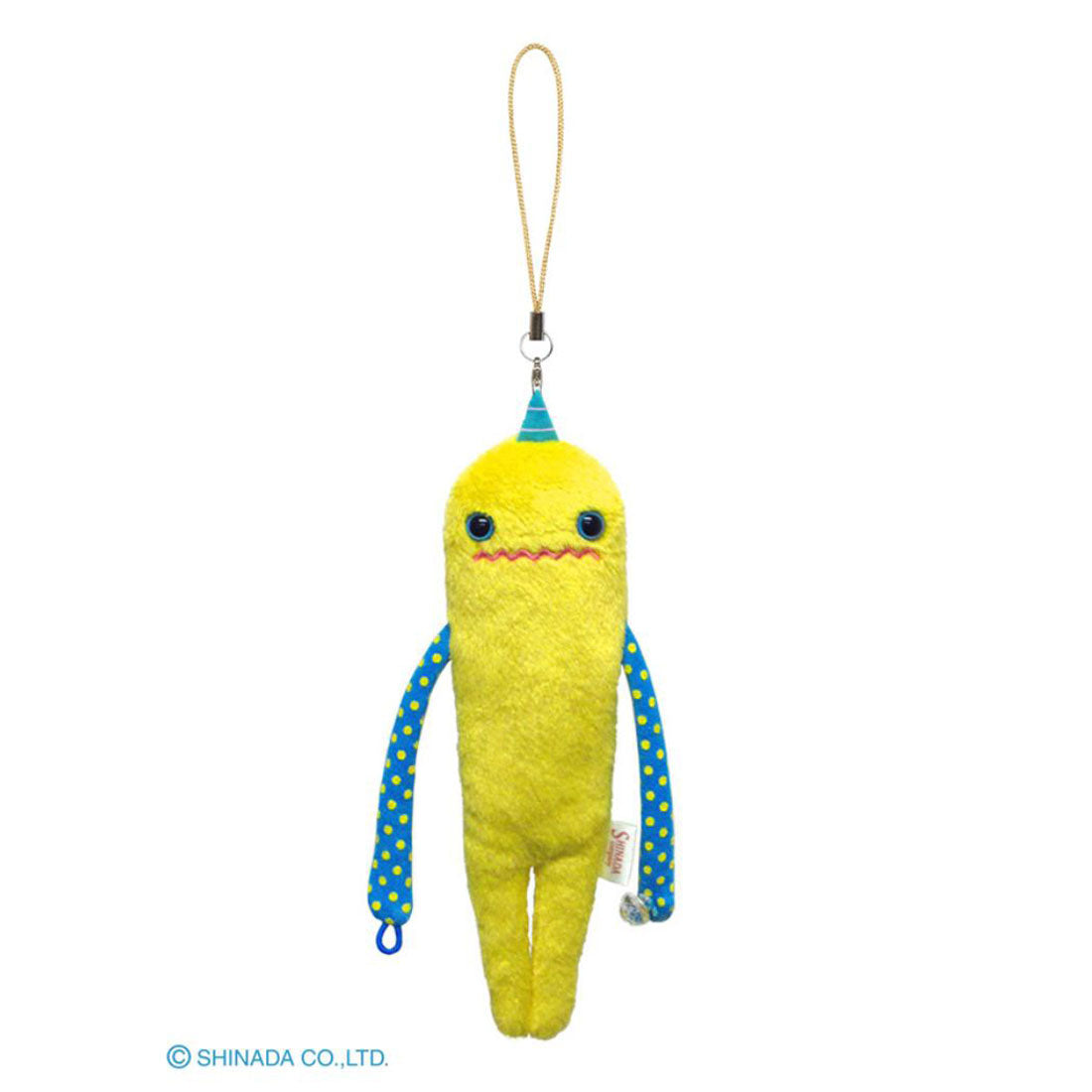 シネマコレクション cinemacollection モケケ マスコットキーホルダー ストラップ ティーノ シナダグローバル チャーム キャラクター グッズ イエロー