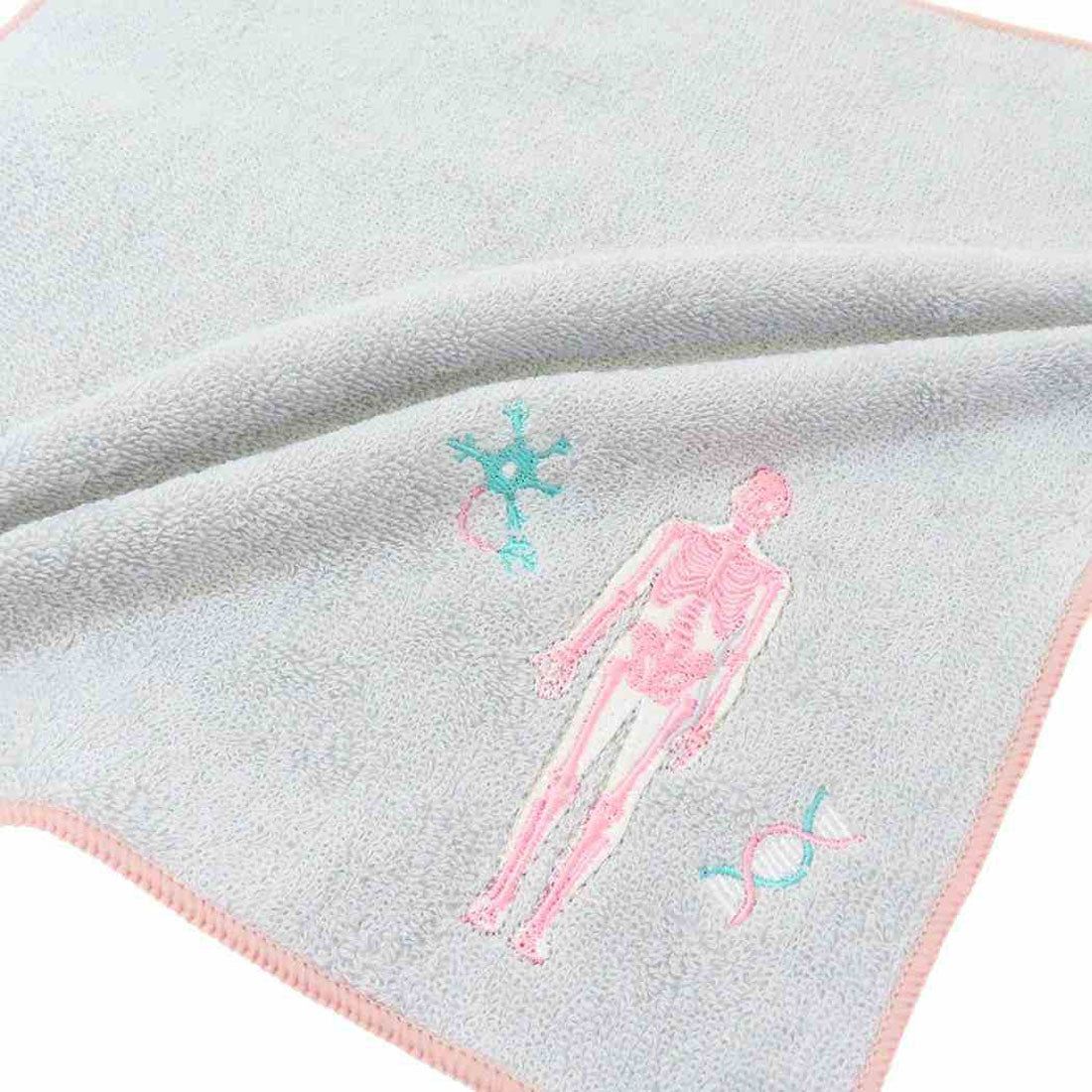 シネマコレクション cinemacollection STUDY HOLIC ミニタオル タオルハンカチ 人類生物学 Green Flash 汗拭きタオル おもしろ雑貨 学び 学問 グッズ 他