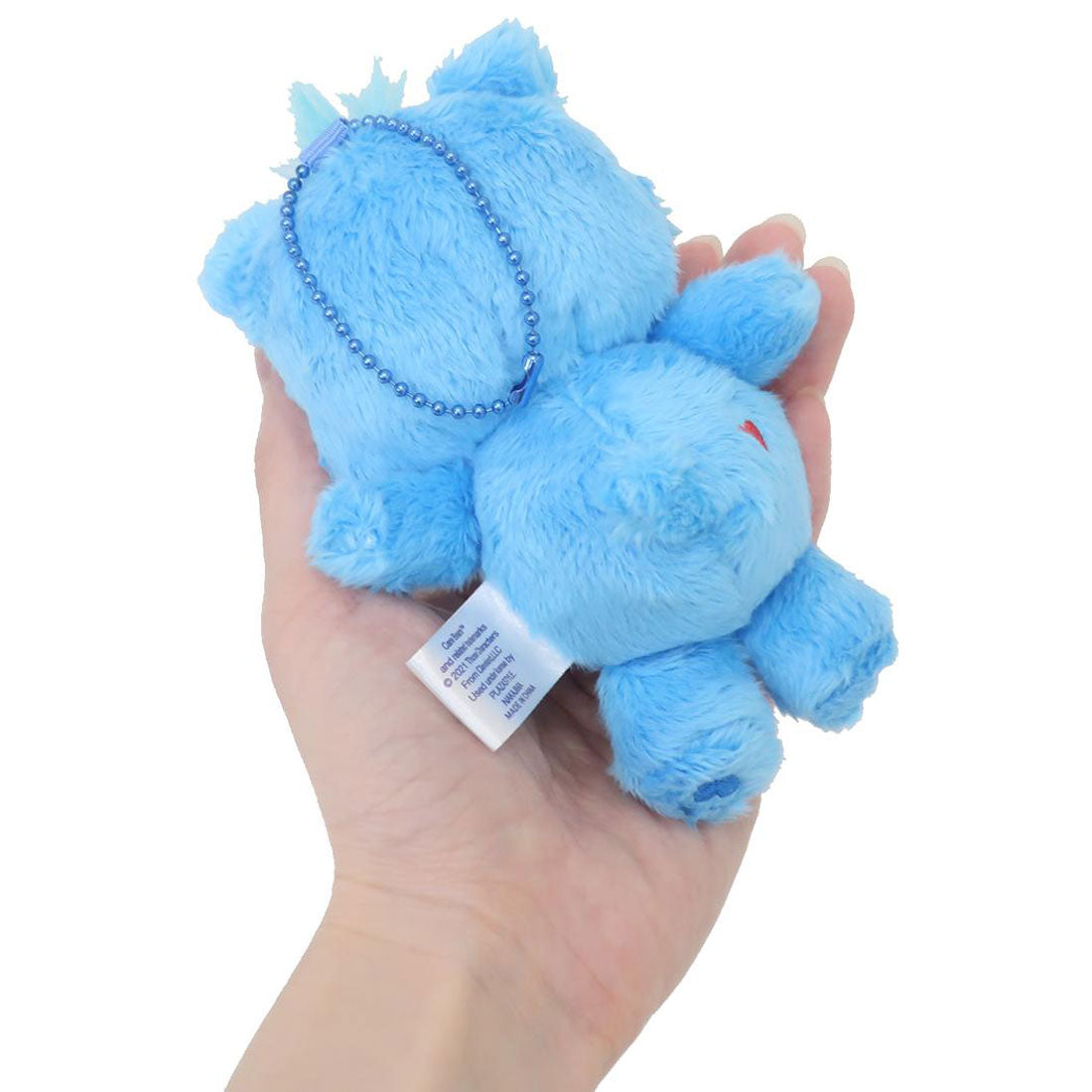 シネマコレクション cinemacollection ケアベア マスコット ソフトマスコット グランピーベア CareBears ナカジマ プレゼント ミニぬいぐるみボールチェーン キャラクター グッズ ブルー
