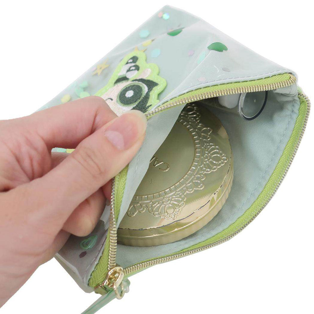 シネマコレクション cinemacollection パワーパフガールズ ミニポーチ シャカシャカティッシュポーチ バターカップ マリモクラフト 小物入れ ポケットティッシュケース キャラクター グッズ 他