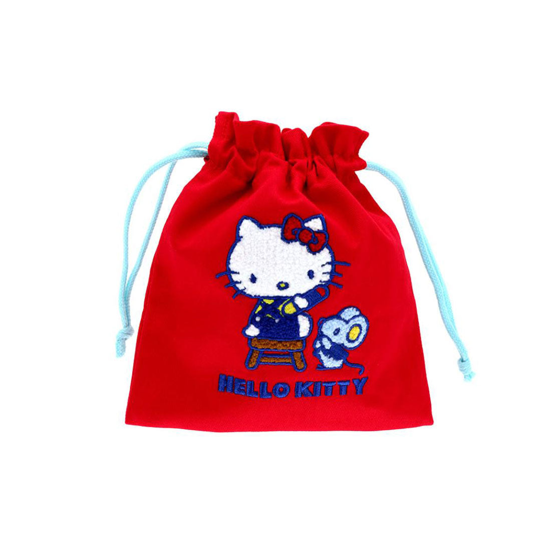 シネマコレクション cinemacollection ハローキティ 巾着袋 サガラ刺繍巾着 レトロ SC4 サンリオ サンスター文具 小物入れ キャラクター グッズ 他