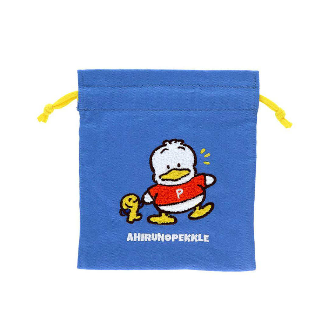 シネマコレクション cinemacollection あひるのペックル 巾着袋 サガラ刺繍巾着 レトロ SC4 サンリオ サンスター文具 小物入れ キャラクター グッズ 他