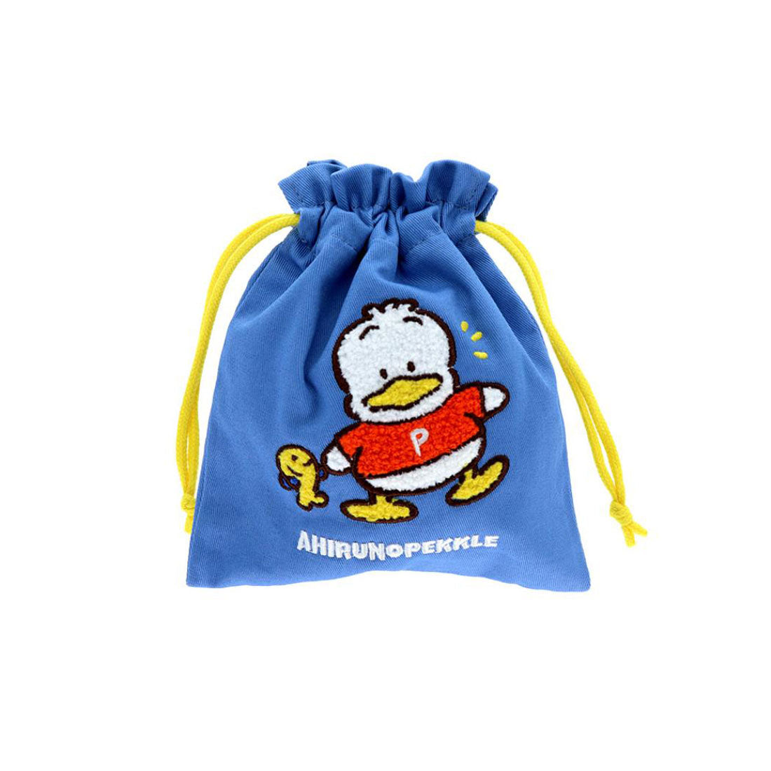 シネマコレクション cinemacollection あひるのペックル 巾着袋 サガラ刺繍巾着 レトロ SC4 サンリオ サンスター文具 小物入れ キャラクター グッズ 他
