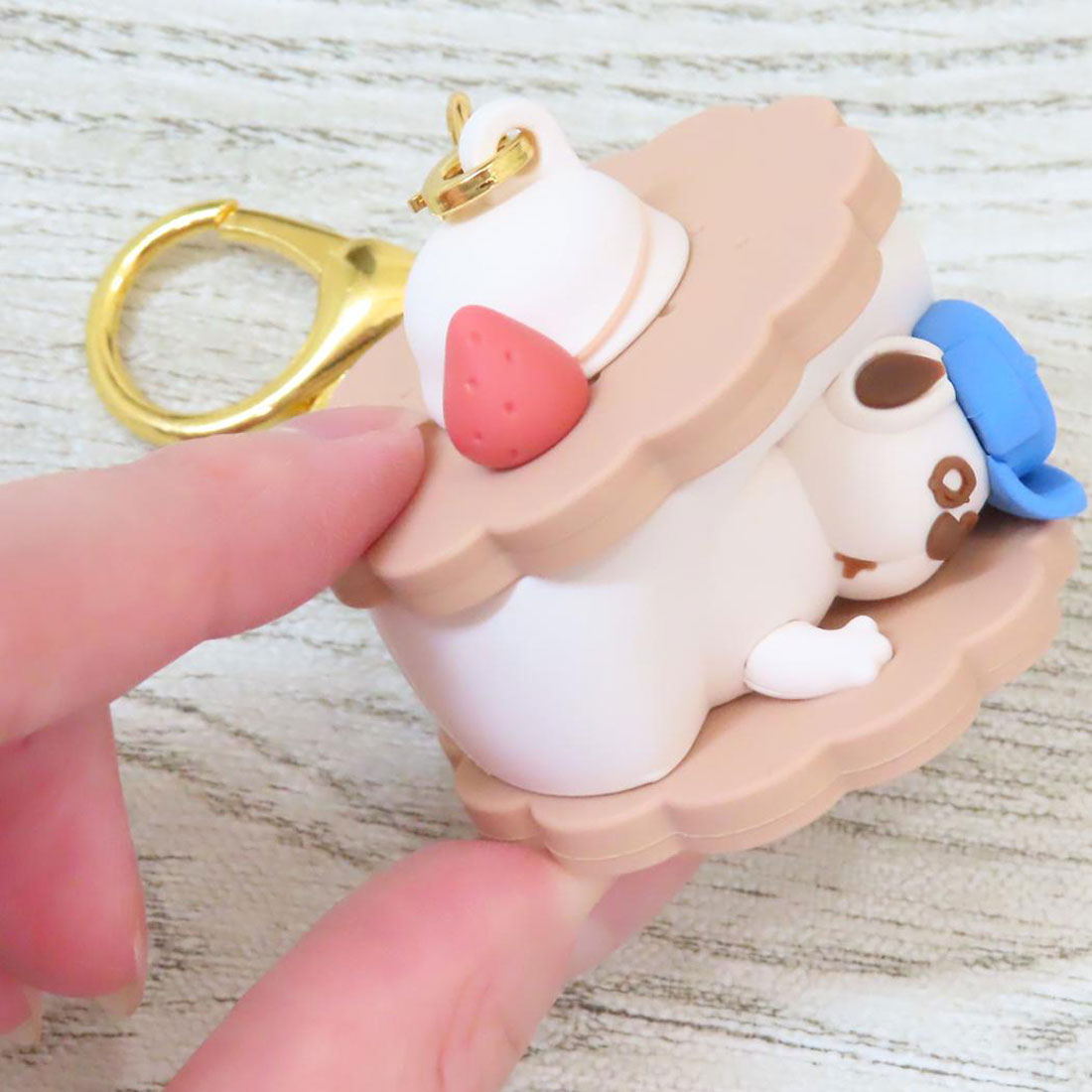 シネマコレクション cinemacollection スヌーピー キーリング ミニフィギュアキーホルダー オラフ クッキーサンド ピーナッツ カミオジャパン プレゼント キャラクター グッズ ブラウン