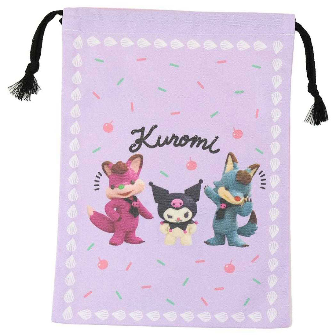 シネマコレクション cinemacollection クロミ 巾着袋 きんちゃくポーチ Netflix サンリオ ワタナベ 小物入れ キャラクター グッズ 他