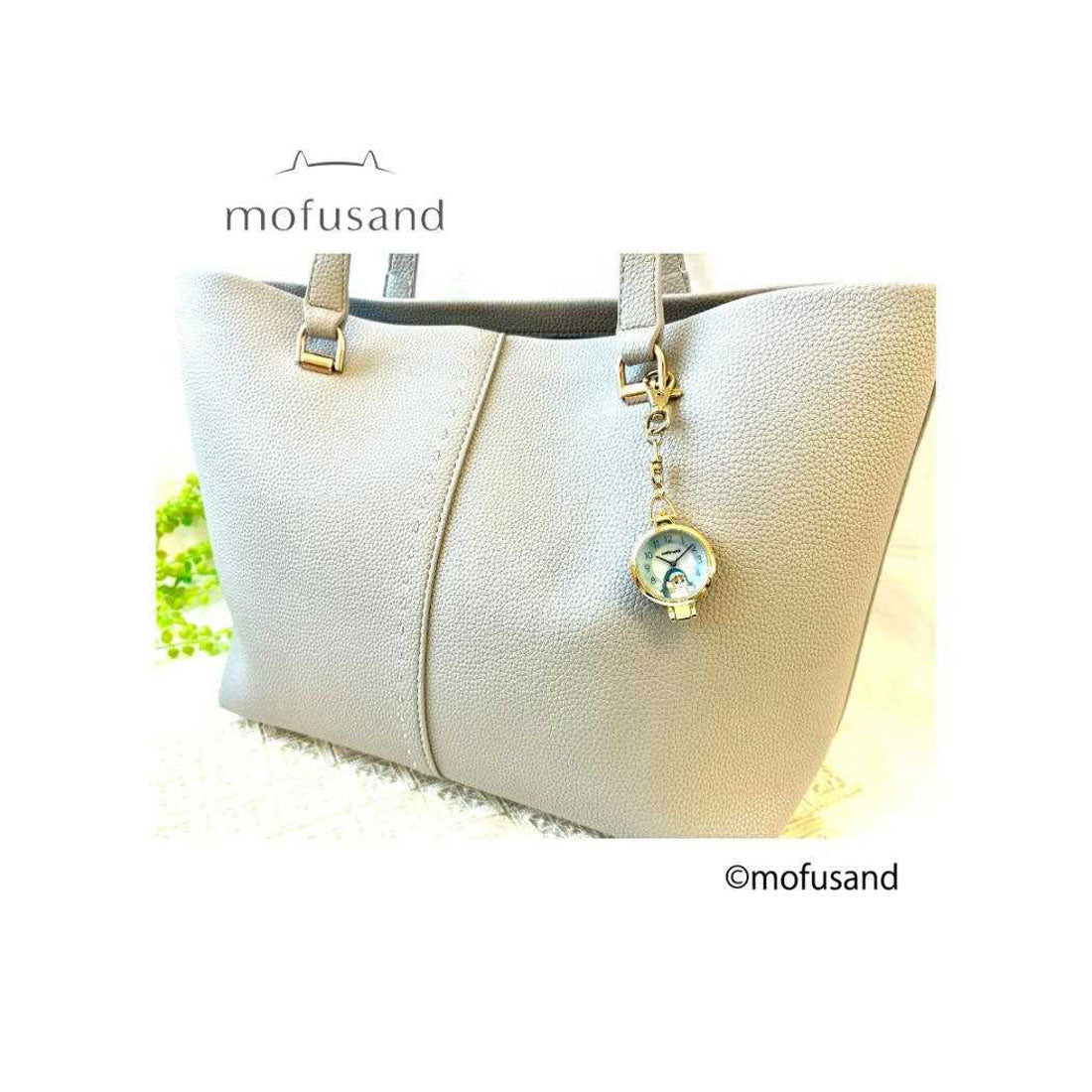 シネマコレクション cinemacollection モフサンド キーホルダー時計 スタンドルーペウォッチG BL ブルー サメにゃん mofusand フィールドワーク バッグチャーム キャラクター グッズ 他