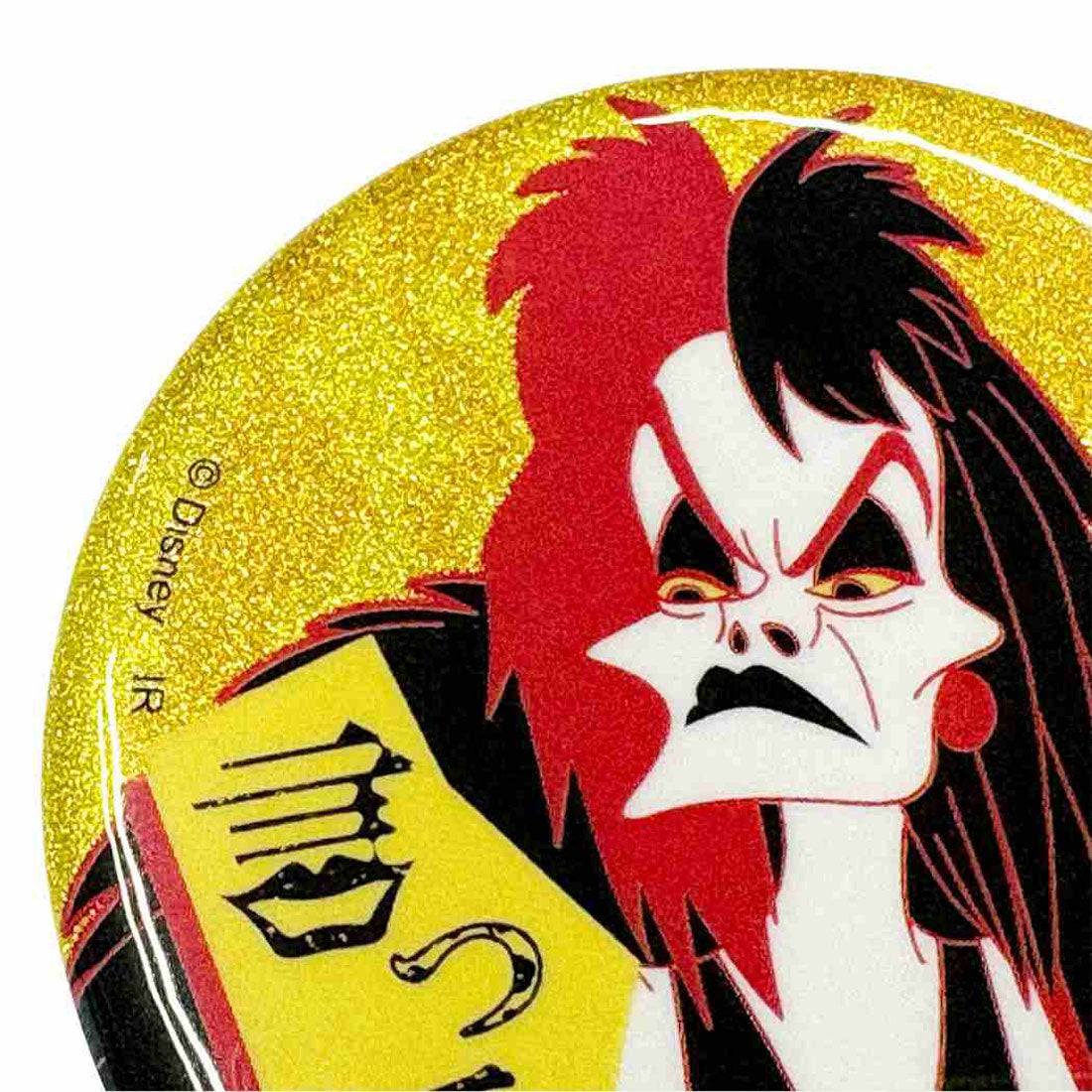Cinema Collection Disney Villains Power Word Villains Can Badge Blind