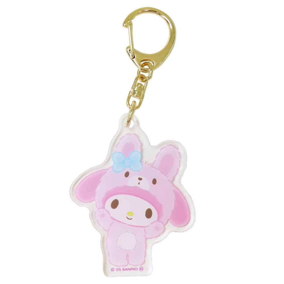 シネマコレクション cinemacollection マイメロディ キーリング アクリルキーホルダー ウサギ バンザイシリーズ サンリオ かわいい キャラクター グッズ ピンク