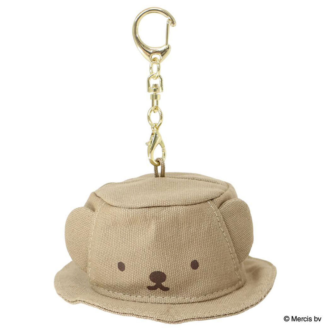 シネマコレクション cinemacollection ミッフィー キーリング BRUNA MINI HAT チャーム ボリス ディックブルーナ エフエービージャパン バッグチャーム 絵本キャラクター グッズ ブラウン