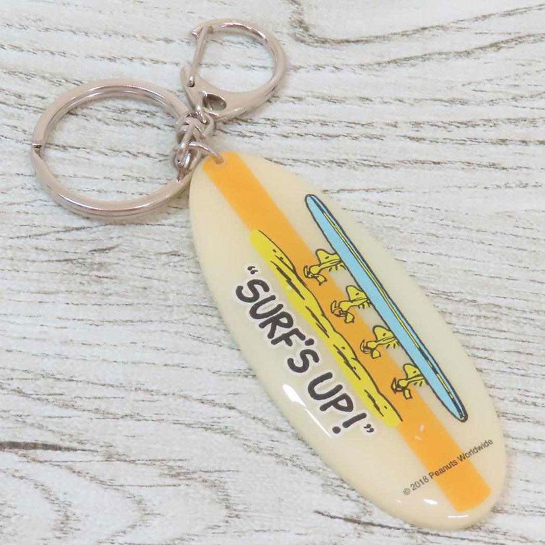 シネマコレクション cinemacollection スヌーピー キーリング アクリルキーチェーン サーフボード ウッドストック ピーナッツ 牛久保工芸社 アクリルキーホルダー アクキー キャラクター グッズ 他