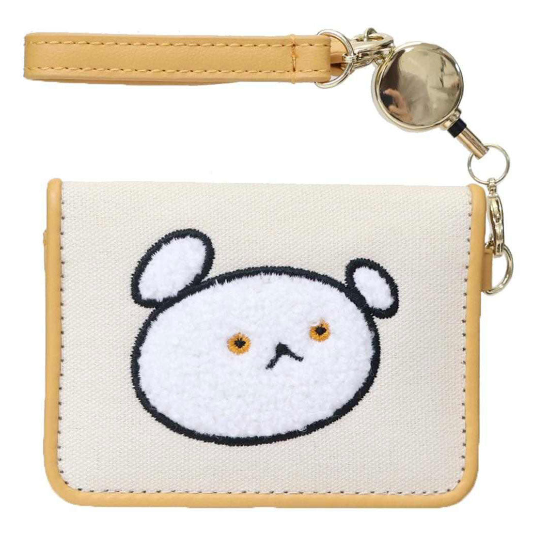 シネマコレクション cinemacollection こぐまちゃんえほん 定期入れ オープンパスケース しろくまちゃん マリモクラフト ICカードケース 絵本キャラクター グッズ ベージュ