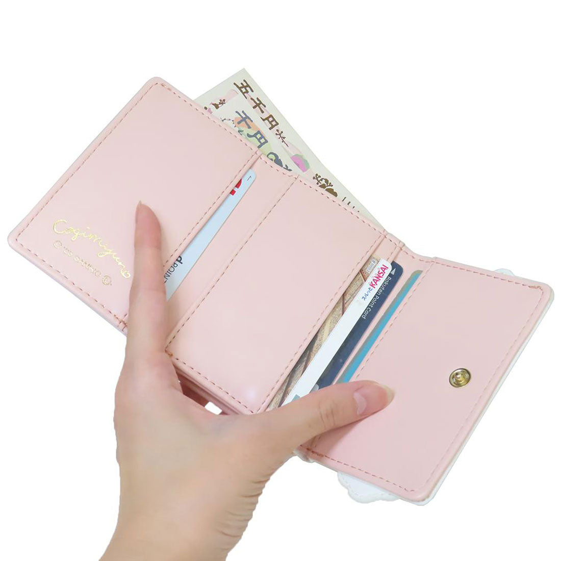 シネマコレクション cinemacollection こぎみゅん ミニウォレット 口金財布 サンリオ アルディ レディース ミニ財布 キャラクター グッズ ピンク