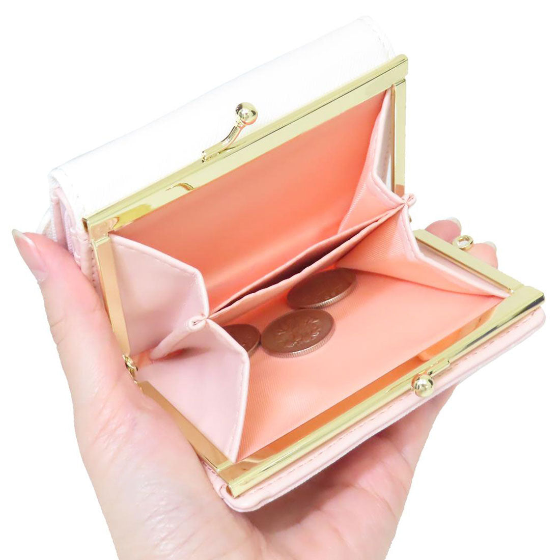 シネマコレクション cinemacollection こぎみゅん ミニウォレット 口金財布 サンリオ アルディ レディース ミニ財布 キャラクター グッズ ピンク