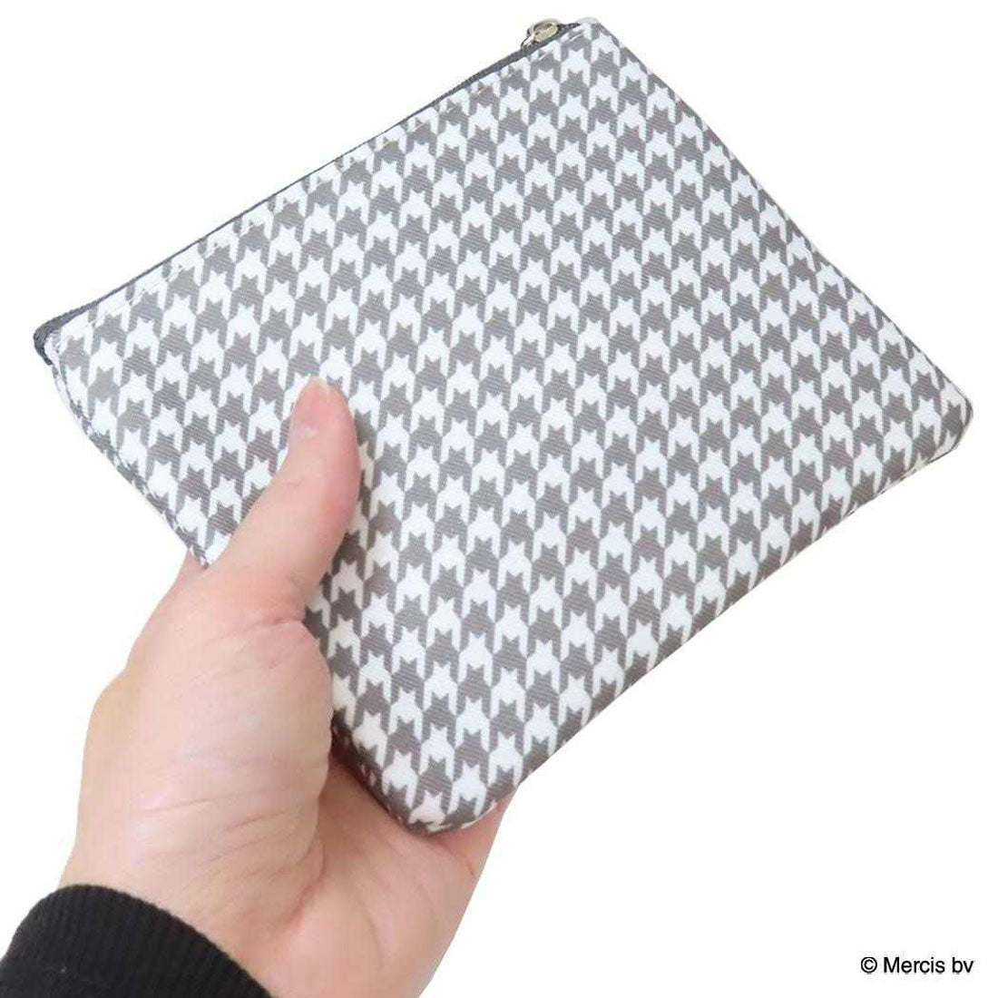 シネマコレクション cinemacollection ミッフィー 平ポーチ ミニフラットポーチ Chidori＆Monotone 千鳥格子 ディックブルーナ エフエービージャパン 小物入れ 絵本キャラクター グッズ 他