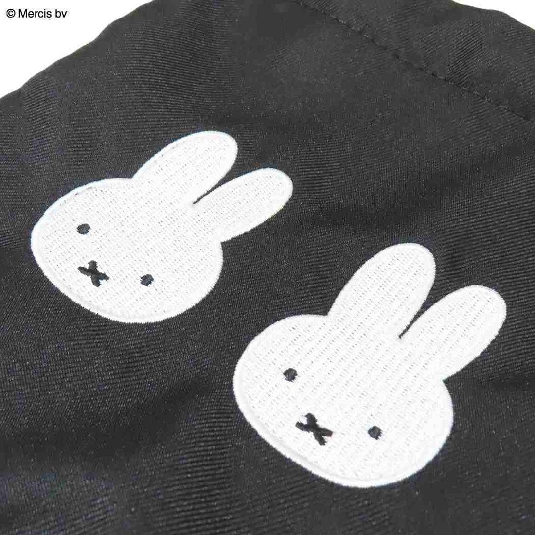 シネマコレクション cinemacollection ミッフィー 巾着袋 巾着 Chidori＆Monotone ブラック ディックブルーナ エフエービージャパン 小物入れ きんちゃくポーチ 絵本キャラクター グッズ 他
