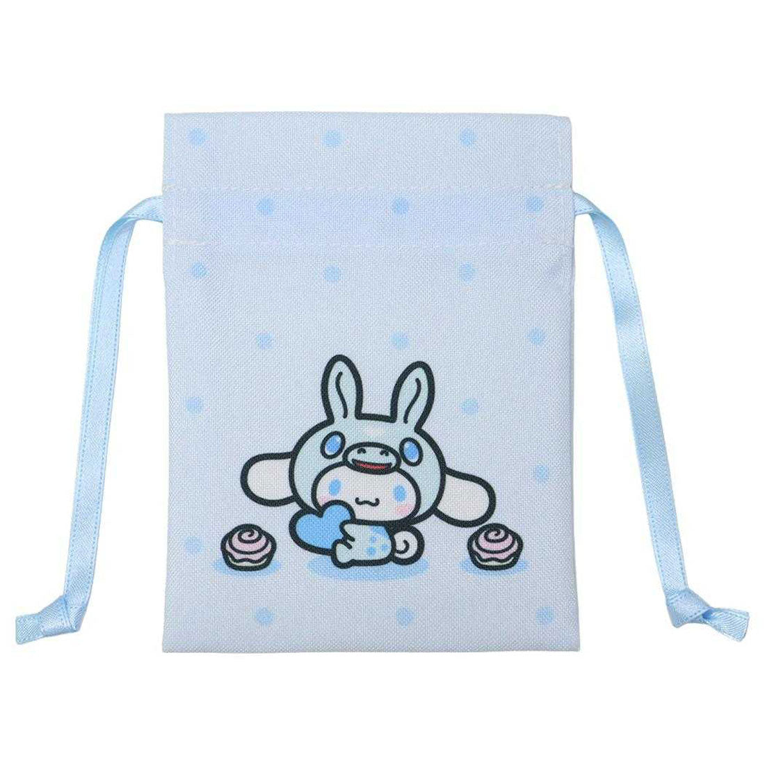 シネマコレクション cinemacollection RODYxサンリオキャラクターズ ミニ巾着袋 豆巾着 RODYxシナモロール サンリオ マリモクラフト まめきんちゃく 小物入れ キャラクター グッズ ブルー